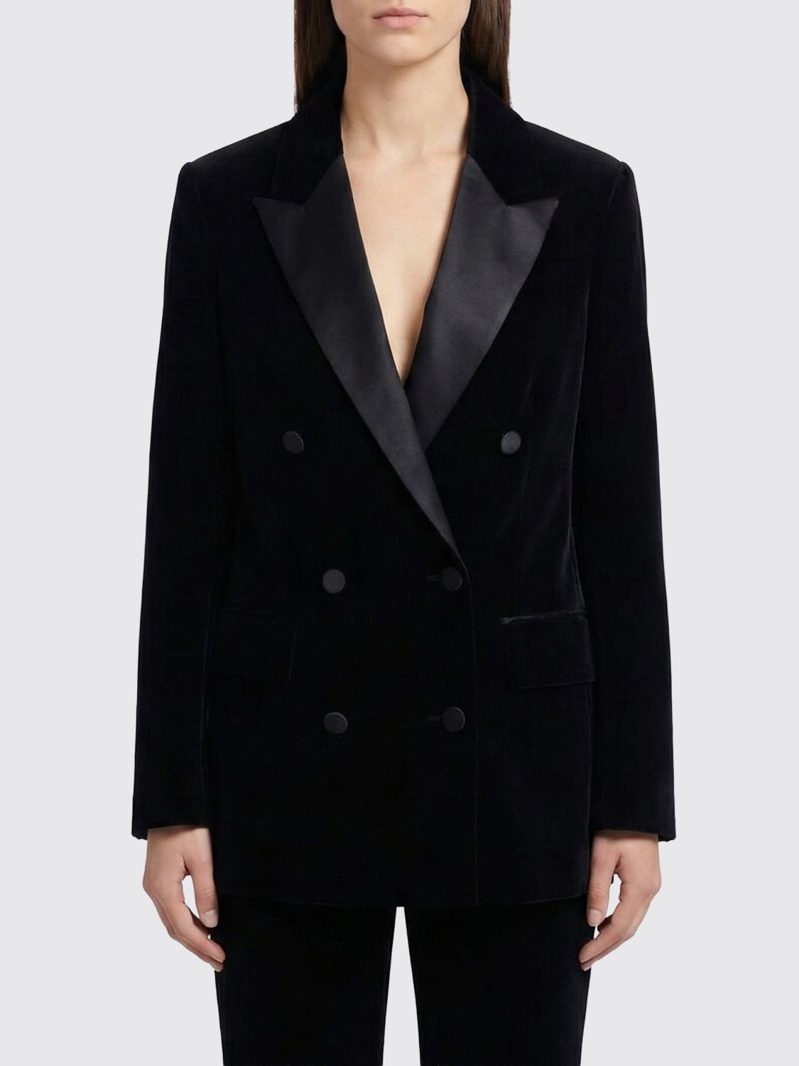 GOLDEN GOOSE Jacke Damen Farbe Schwarz