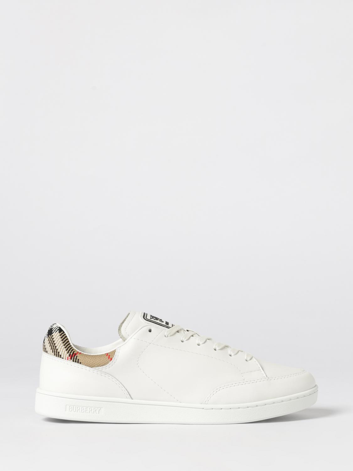 BURBERRY Sneakers Men color White　バーバリー スニーカー メンズ カラー ホワイト BURBERRY