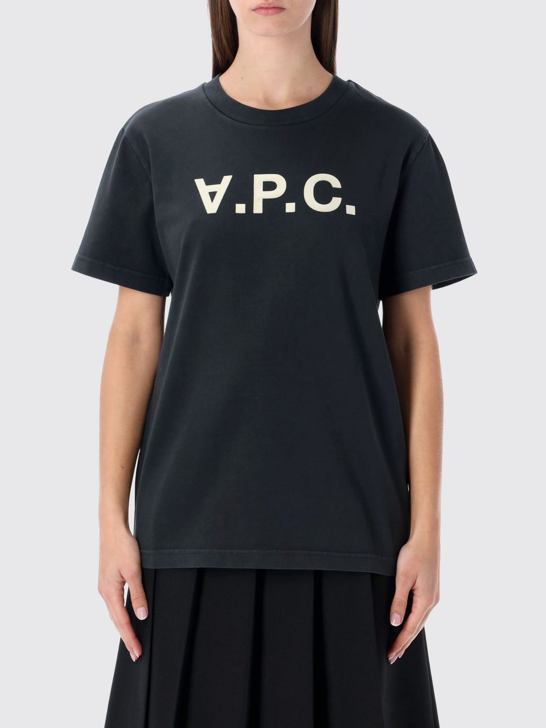 T-Shirts A. P.C. Donna colore Nero