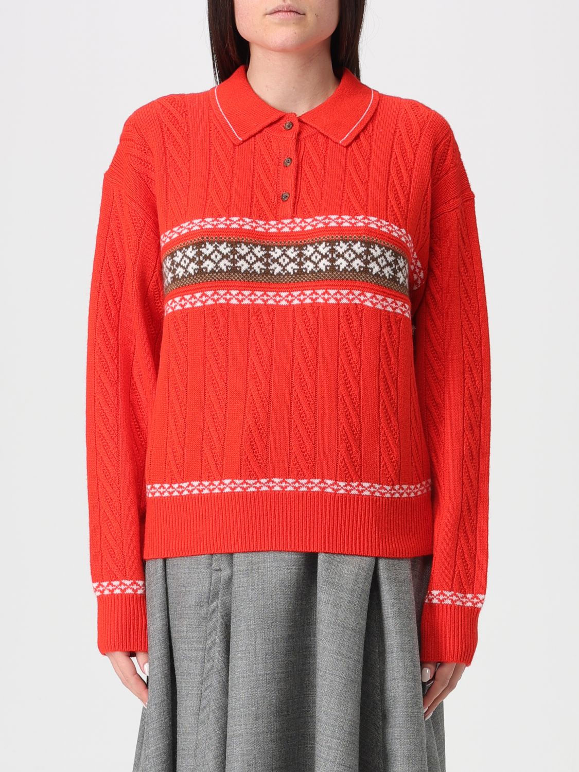 GUEST IN RESIDENCE Pullover Damen Farbe Rot