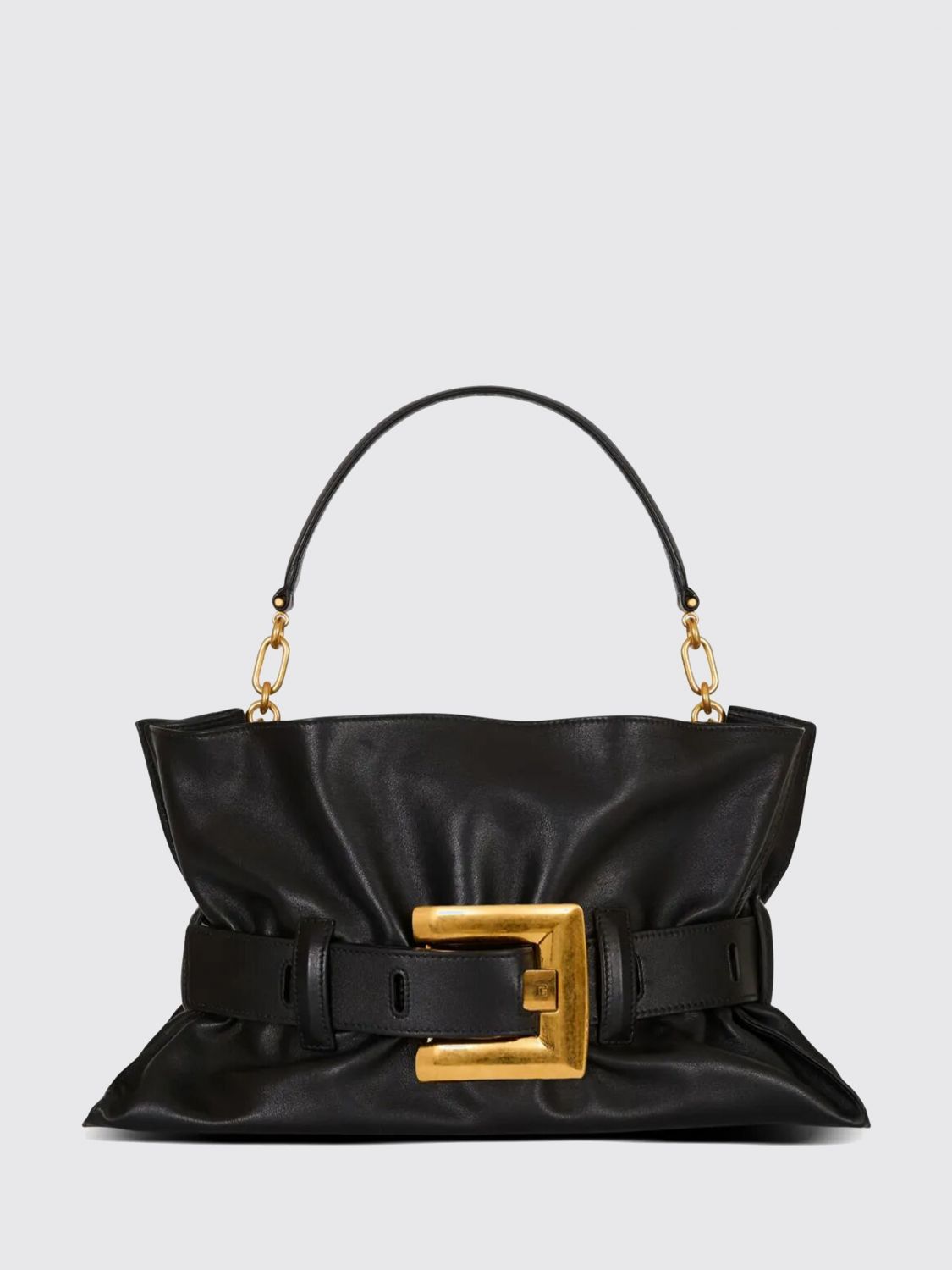 Balmain Shoulder Bag  Woman Color Black In Black