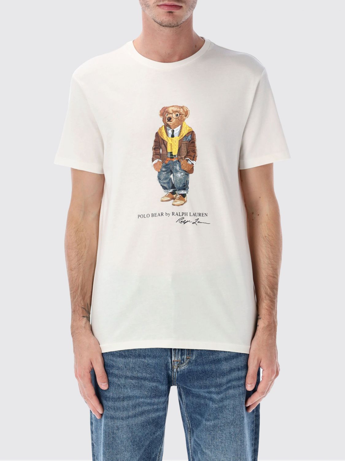 T-Shirt POLO RALPH LAUREN Uomo colore Bianco