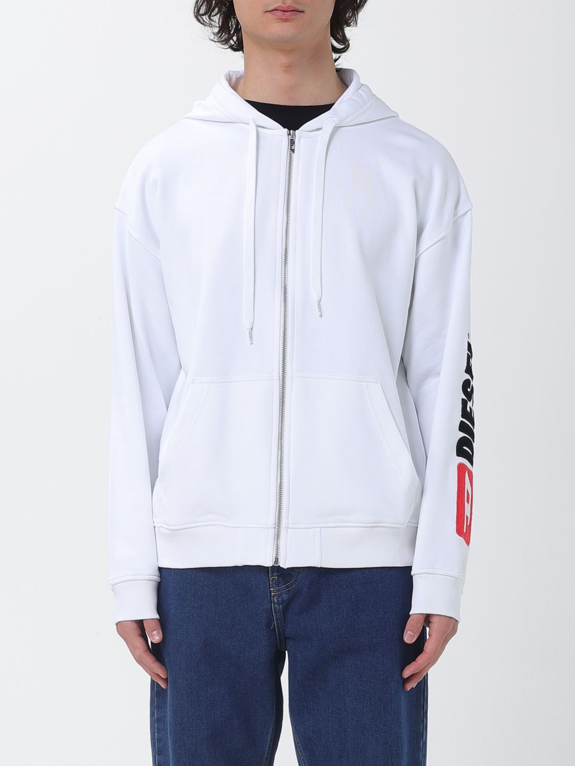 DIESEL Sweatshirt Herren Farbe Weiß
