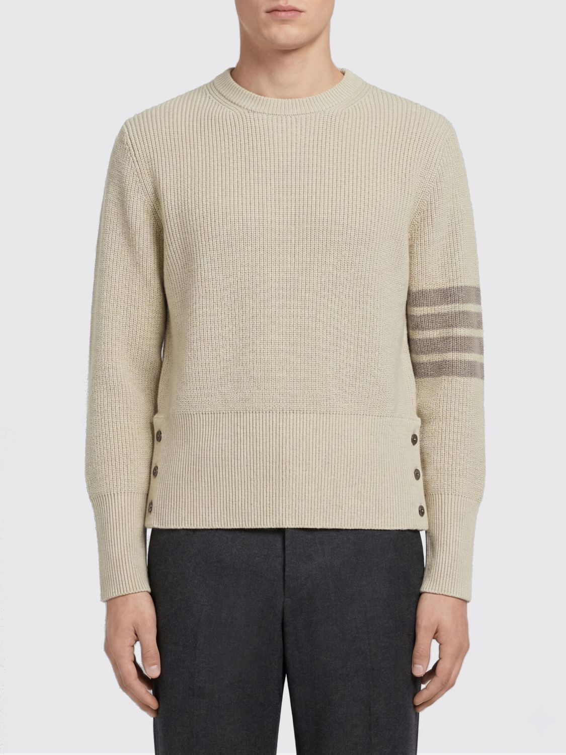 THOM BROWNE Pullover Herren Farbe Beige