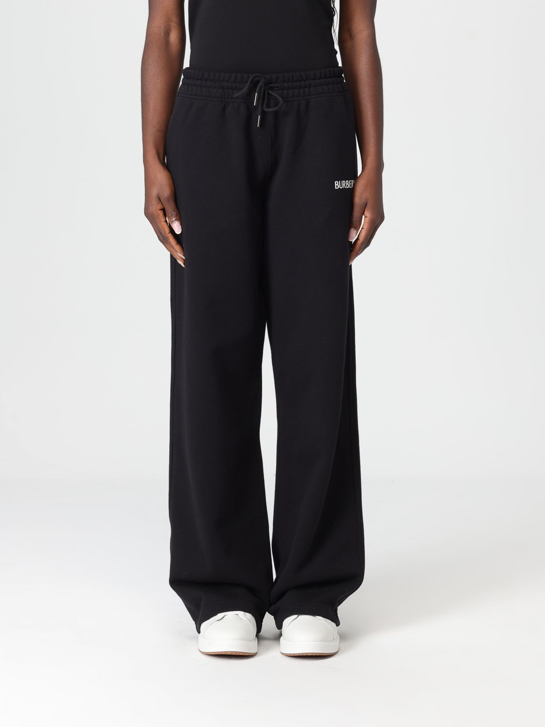 BURBERRY Pants Woman color Black　バーバリー パンツ ウーマン カラー ブラック BURBERRY