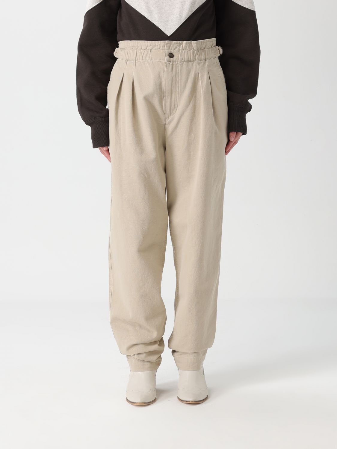 Pantaloni ISABEL MARANT ETOILE Donna colore Beige