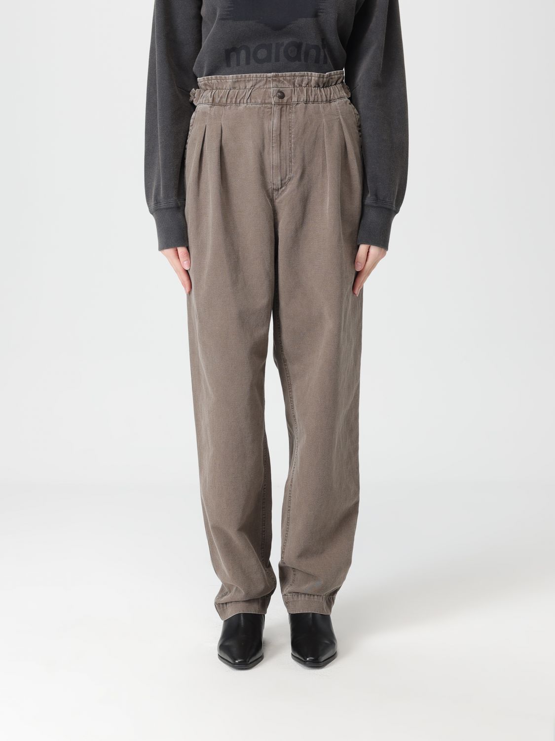 Pantaloni ISABEL MARANT ETOILE Donna colore Marrone