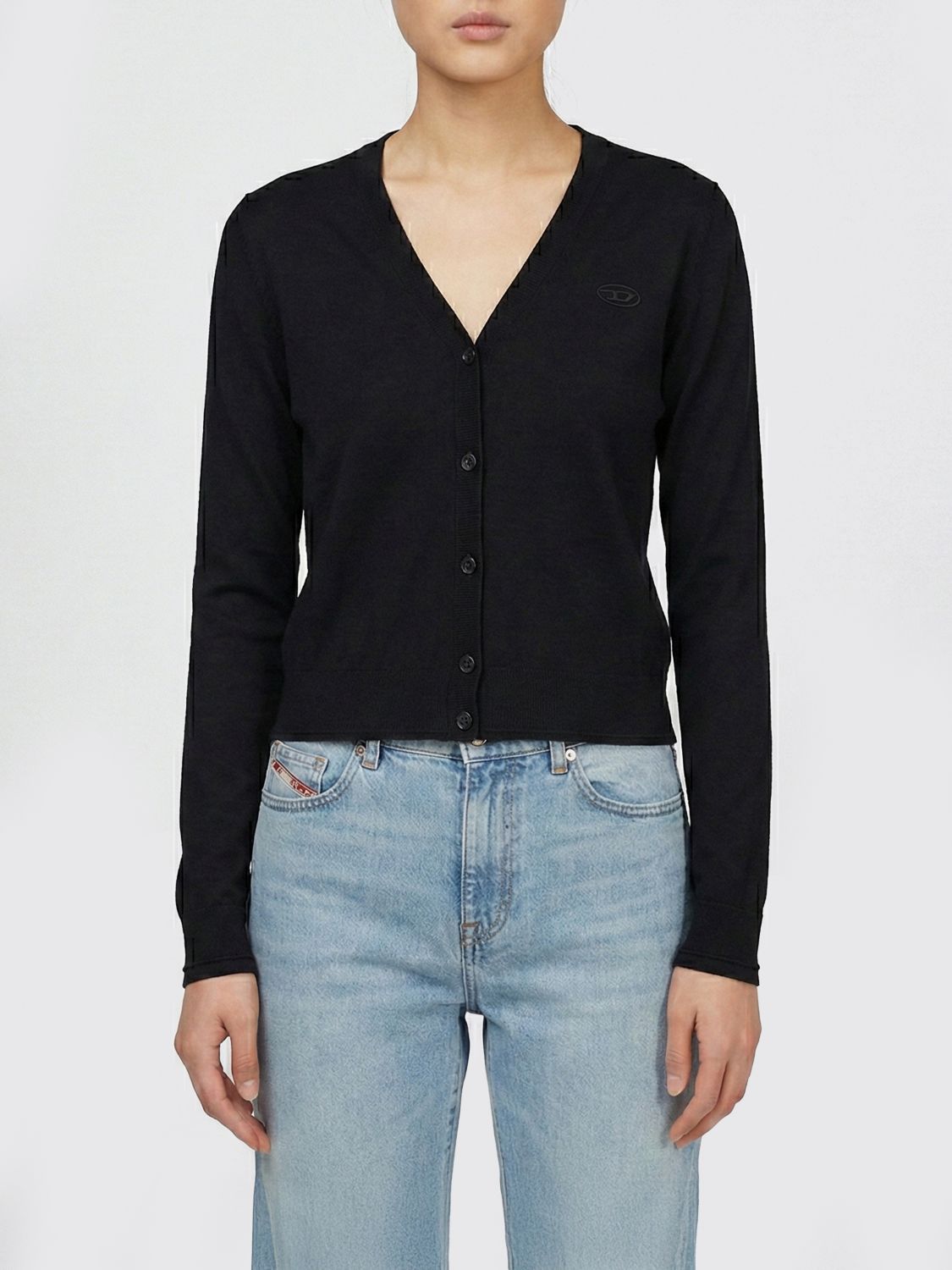 DIESEL Pullover Damen Farbe Schwarz