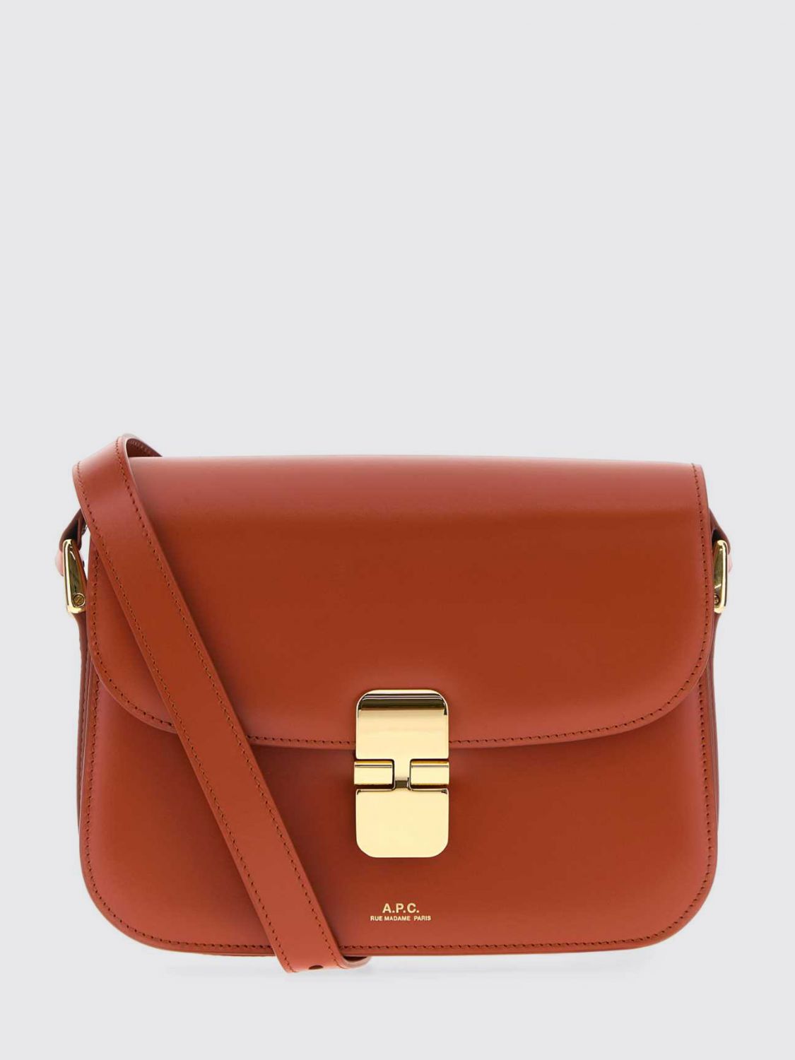 A.p.c. A. P.C. Mini Bag Woman color Coffee · OS