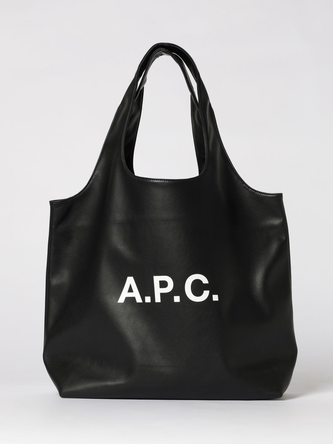 A. P.C. Tote Bag Woman color Black A. P.C. Tote Bag Woman color Black