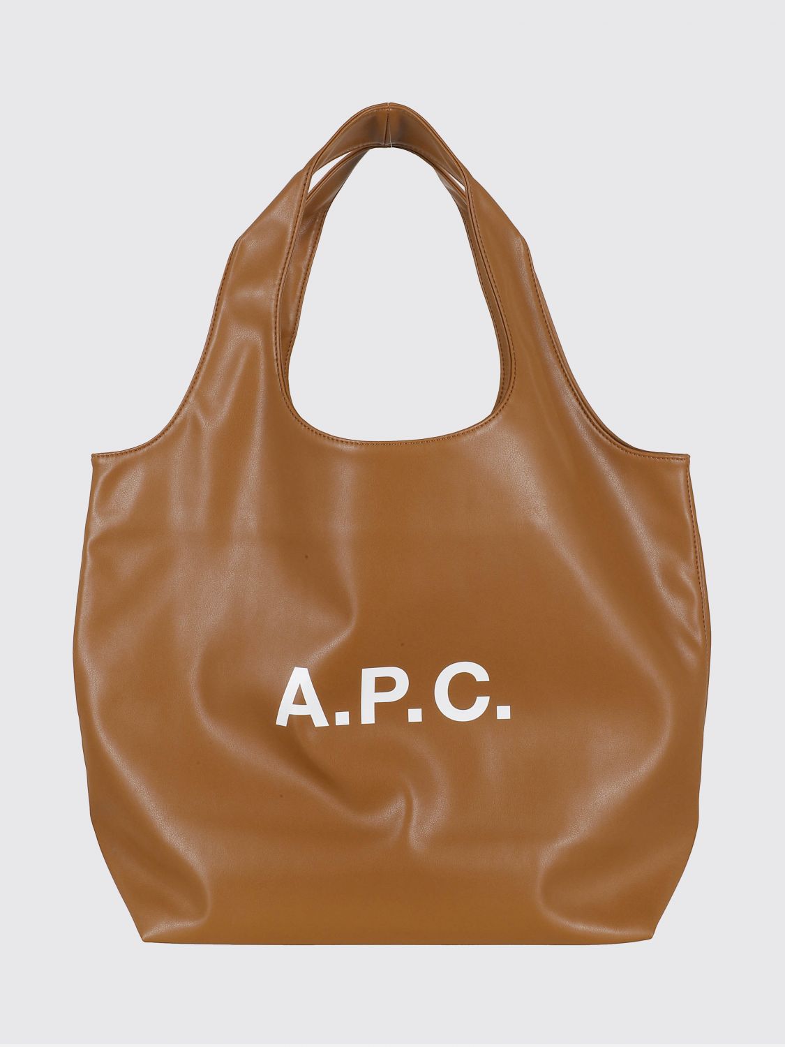 Tote Bag A. P.C. Woman color Cocoa