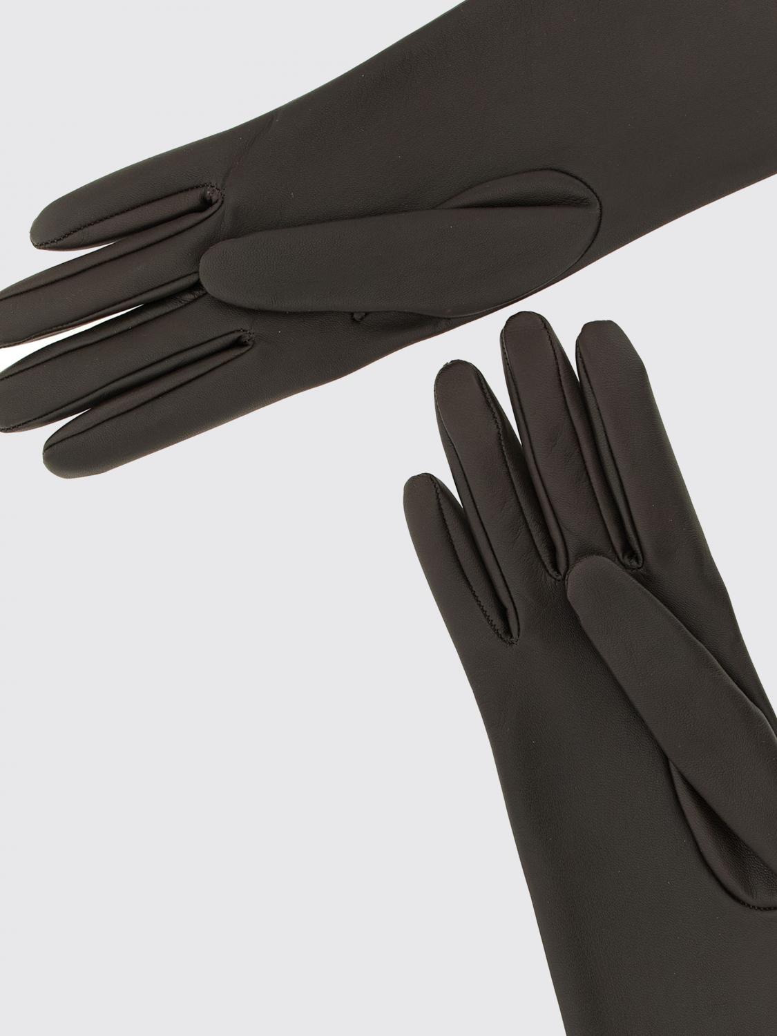 The Row Gloves Woman In Brown