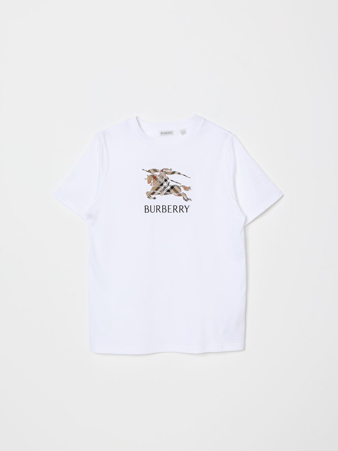 BURBERRY T-Shirt Kids color White　バーバリー Tシャツ キッズカラー ホワイト BURBERRY