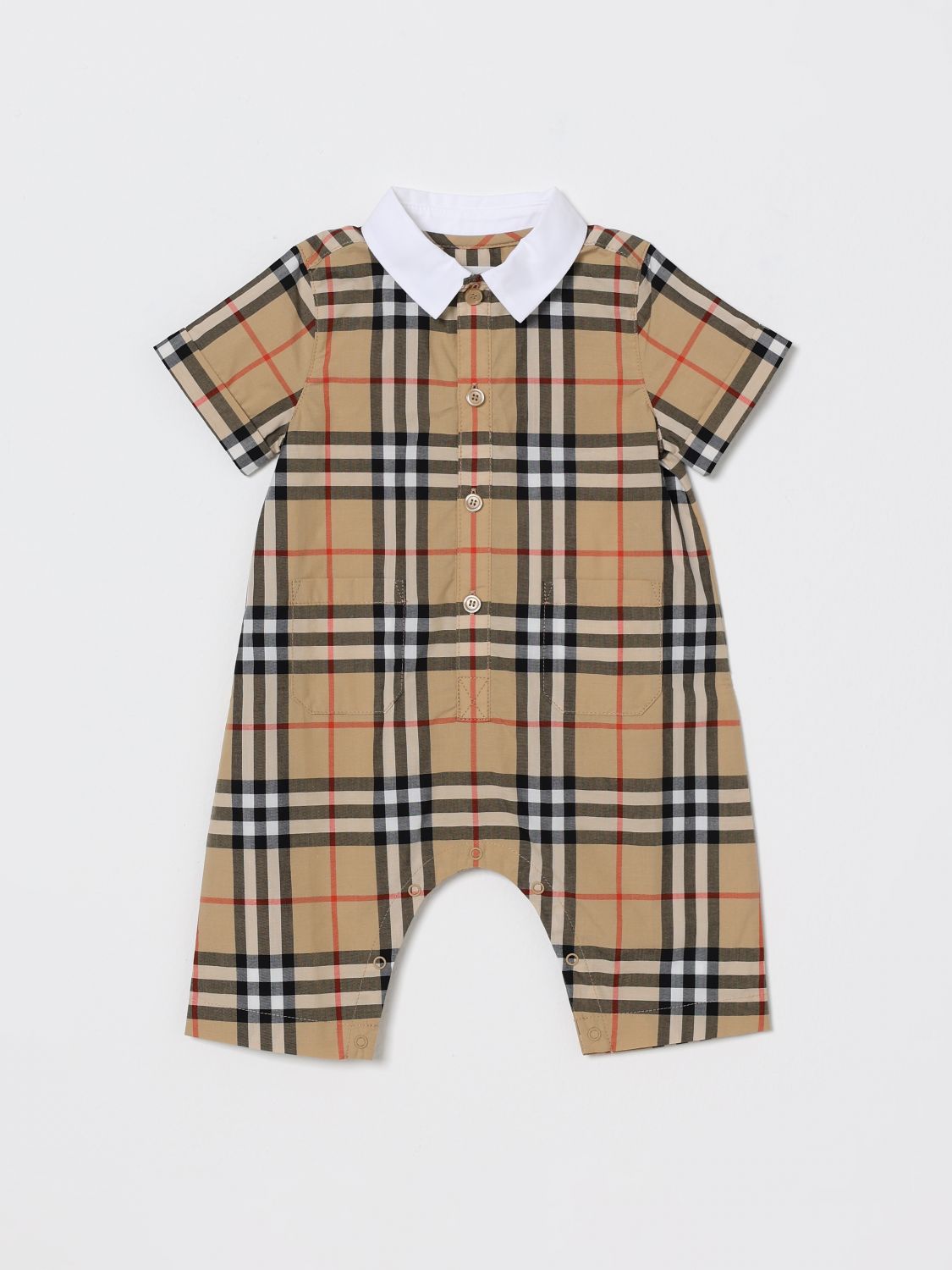 Tuta BURBERRY Bambino colore Sabbia