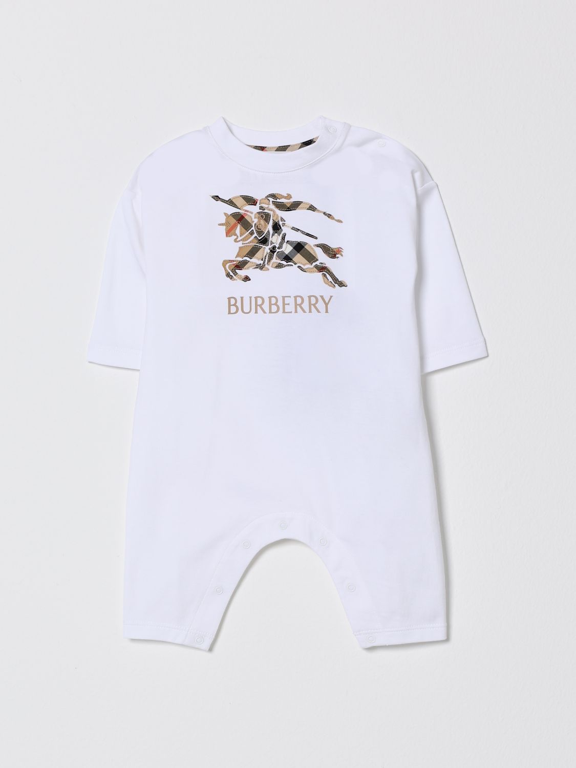 BURBERRY Tracksuit Kids color White　BURBERRY トラックスーツ キッズカラー ホワイト BURBERRY