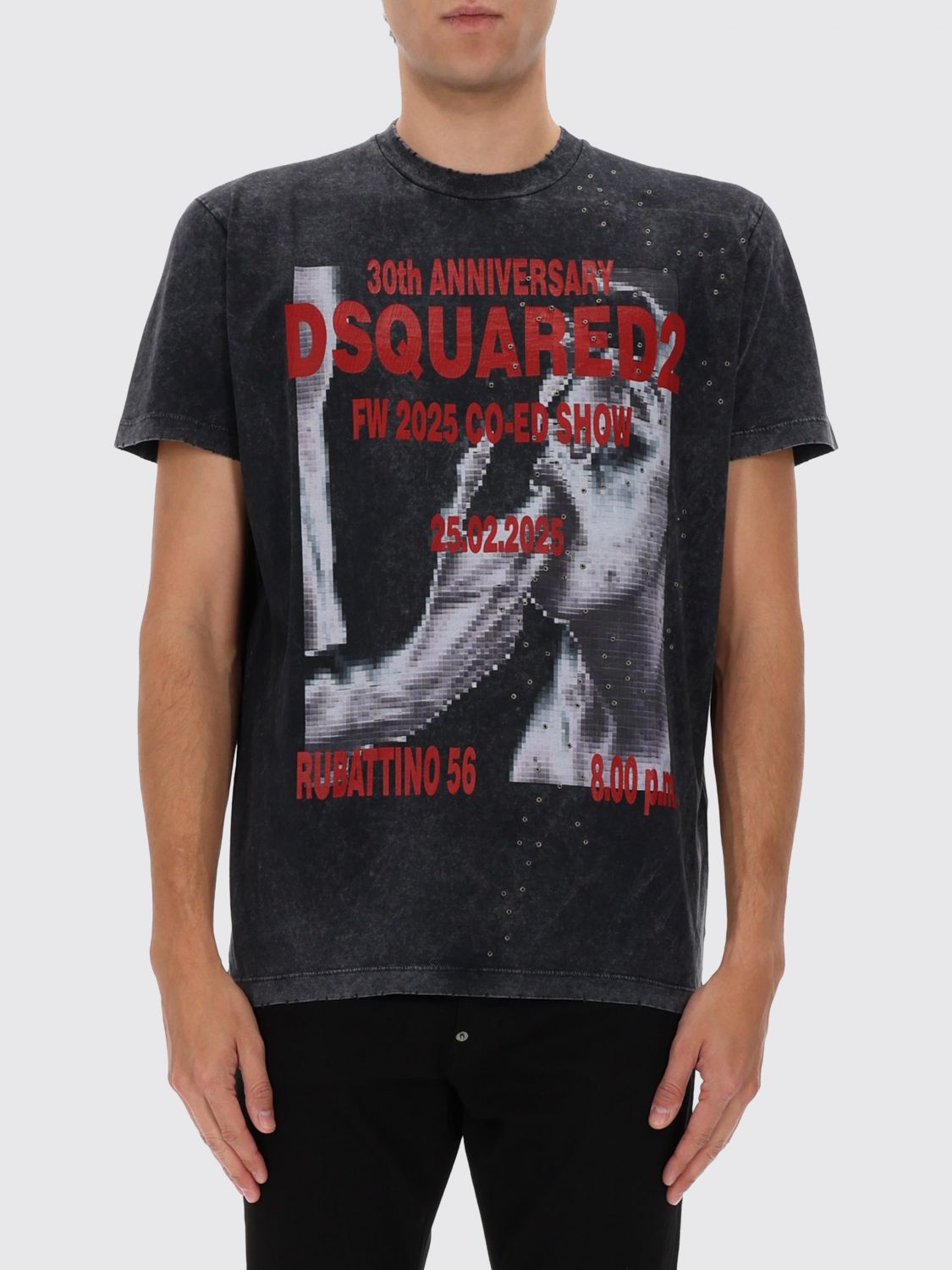 T-Shirt DSQUARED2 Men color Grey