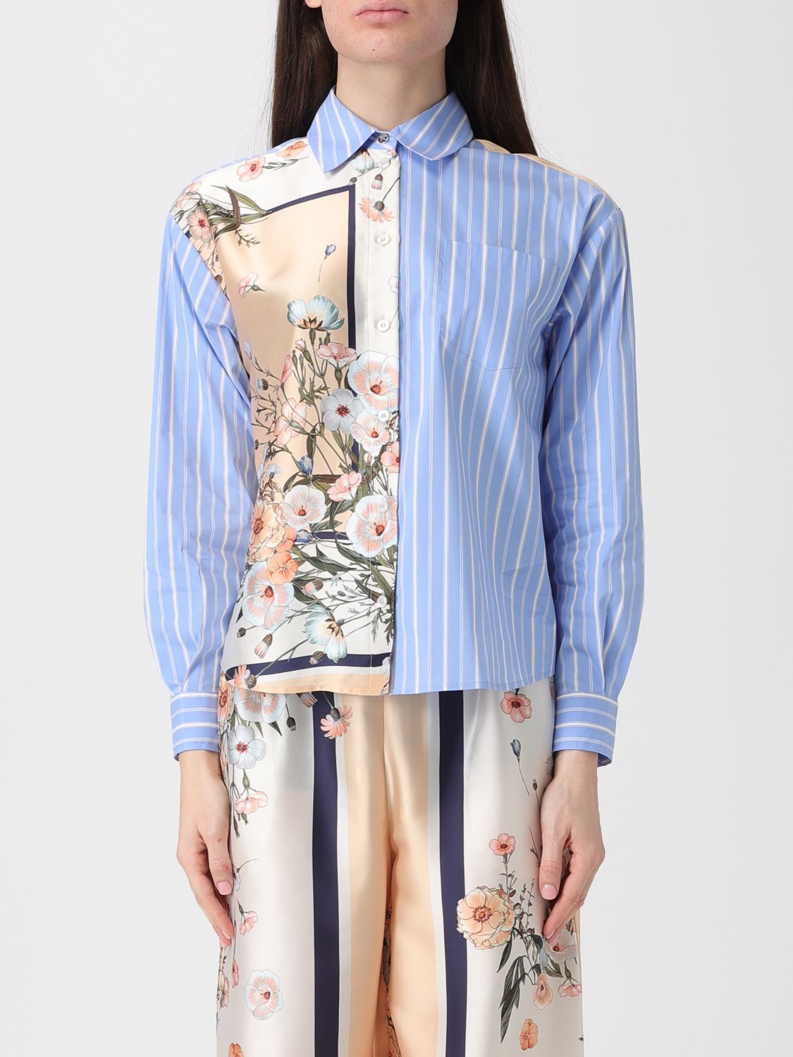 Liu Jo Γυναικών Μπλε Shirt Woman Color