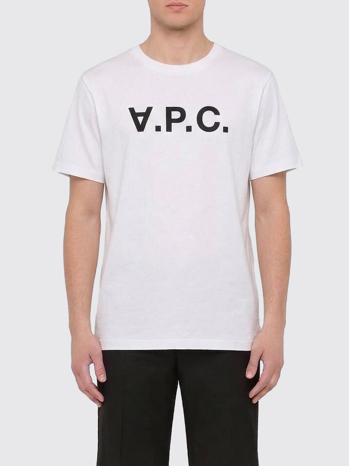 A. P.C. T-Shirt Men color White 1　A.P.C. Tシャツ メンズ カラー ホワイト 1 A.