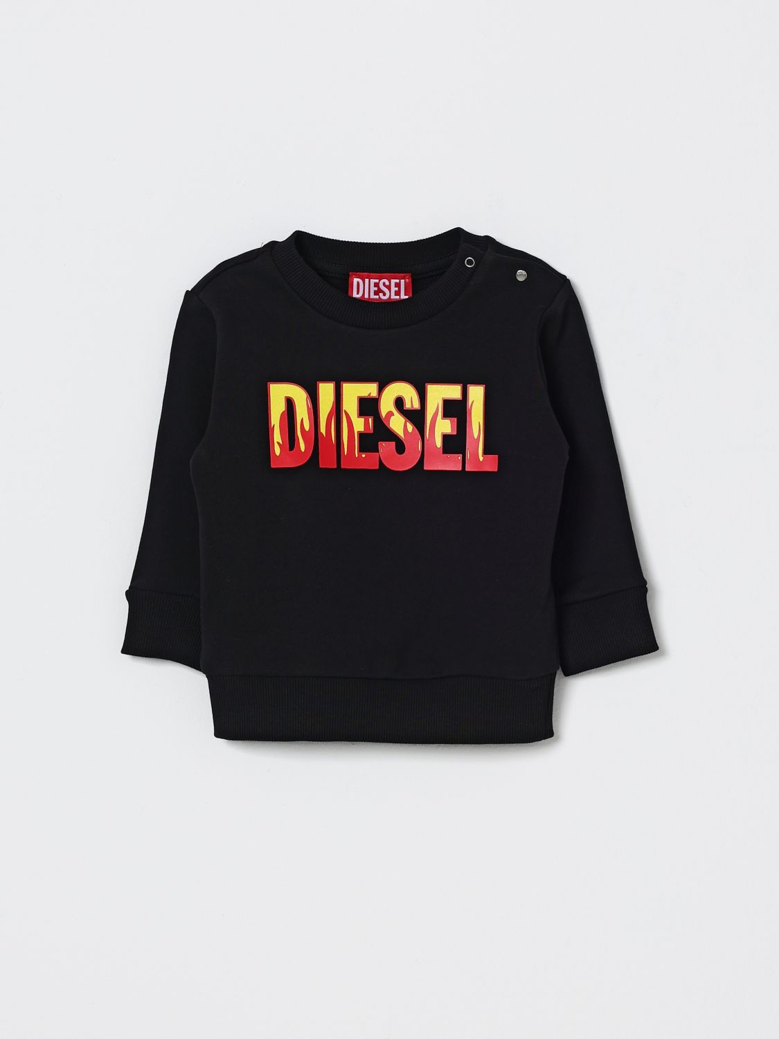 Diesel Unisex Kleinkind Schwarz Sweater Kids Color
