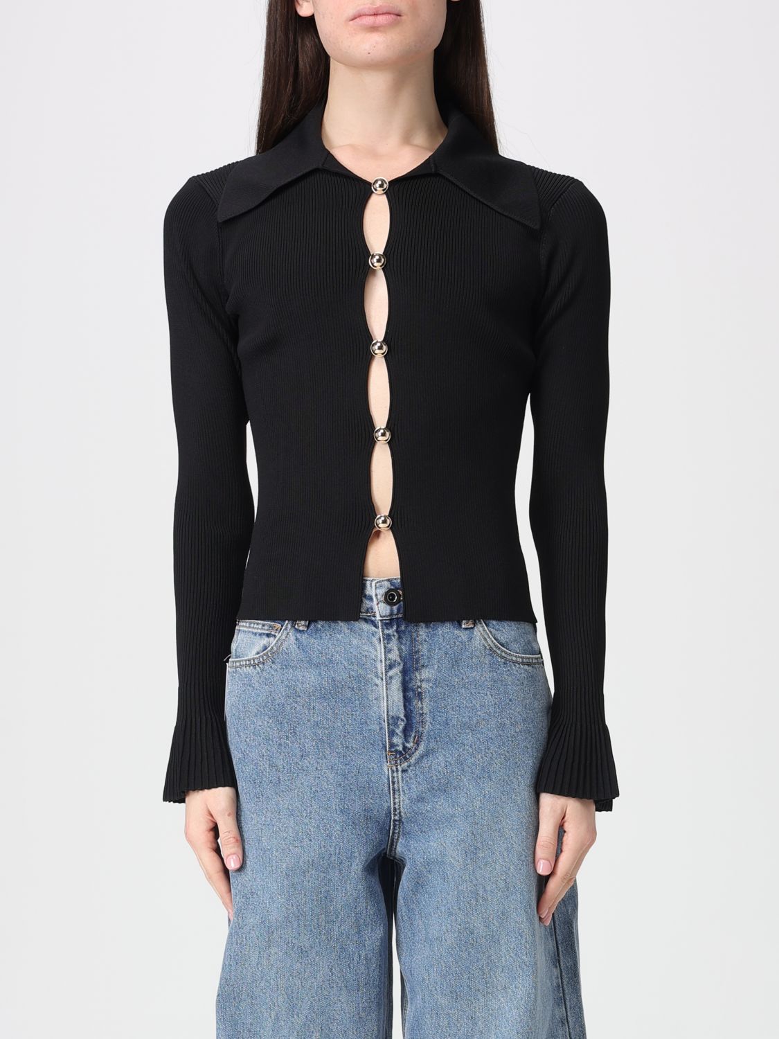 SELF-PORTRAIT Top Damen Farbe Schwarz