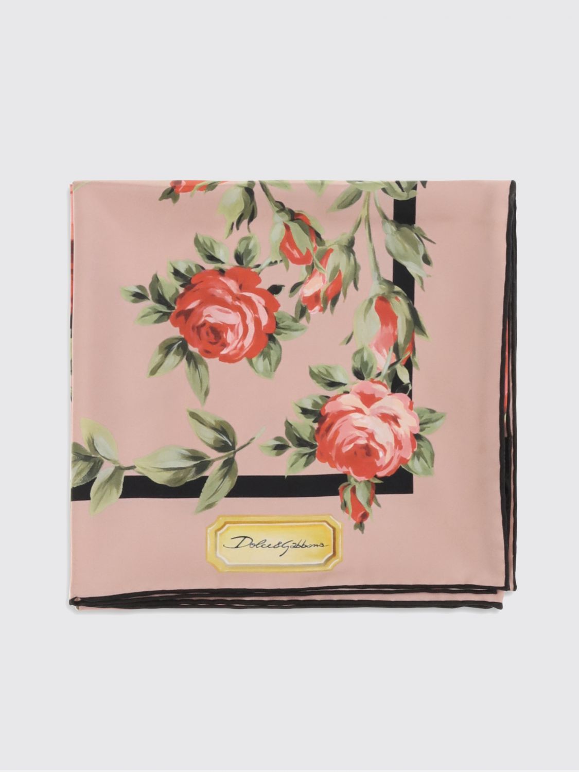 DOLCE & GABBANA Seidentuch Damen Farbe Pink