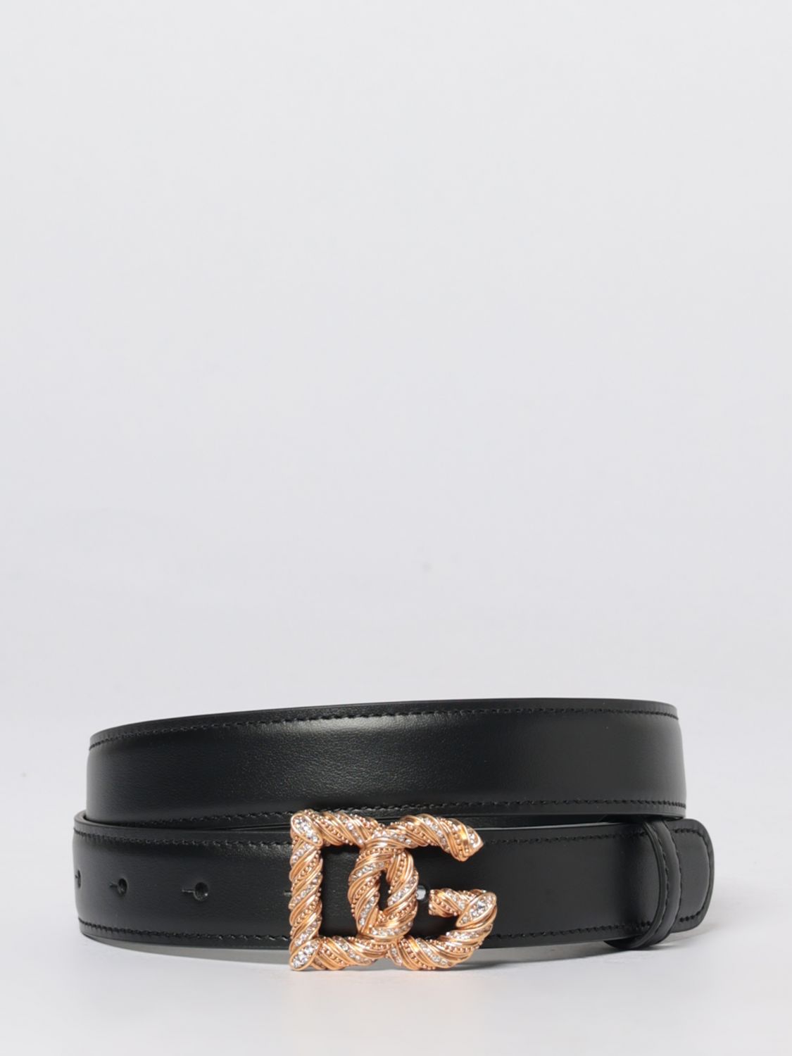 DOLCE & GABBANA Women's Black Belt