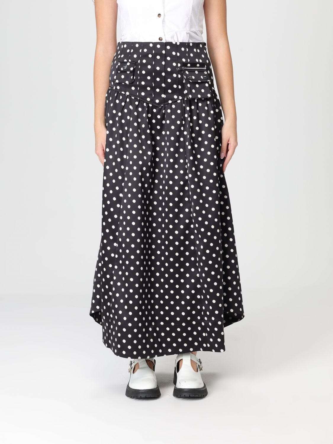 Gonna GANNI Donna colore Nero