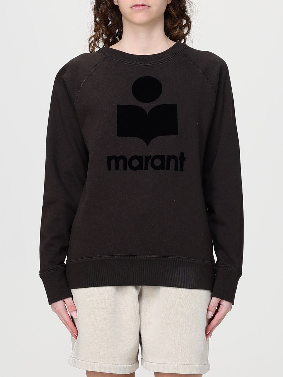 Isabel Marant ISABEL MARANT ETOILE Sweatshirt Woman color Black　イザベル マラン エトワール スウェットシャツ レディース カラー ブラック