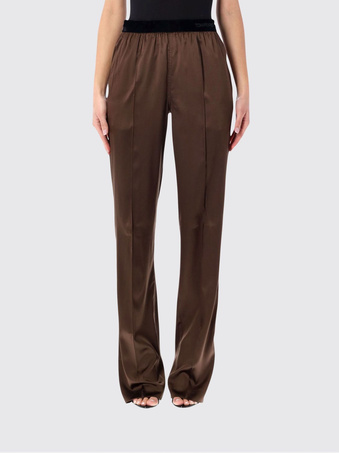 TOM FORD TOM FORD Pants Woman color Cream　TOM FORD パンツ ウーマン カラー クリーム