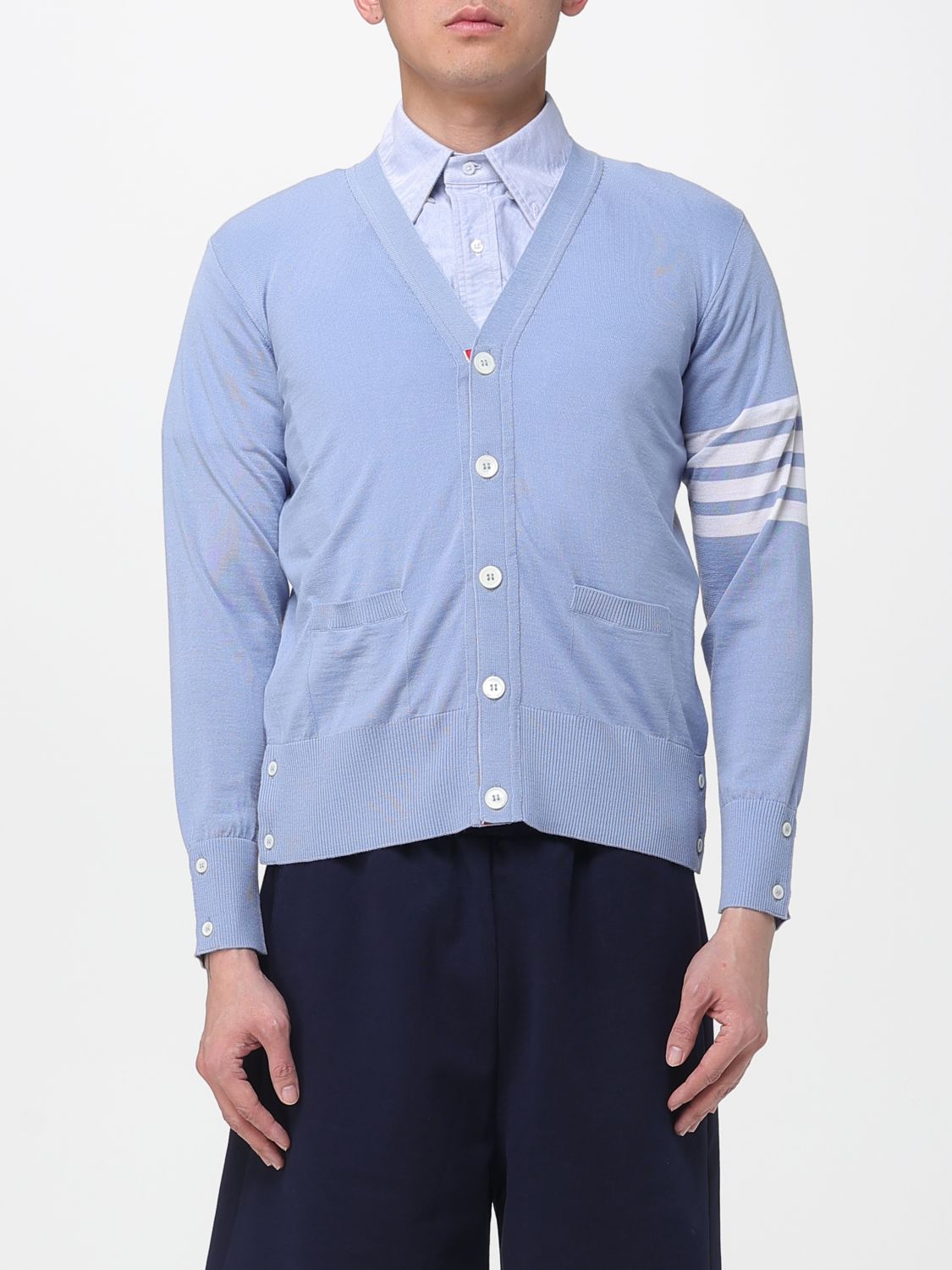 Maglia THOM BROWNE Uomo colore Azzurro