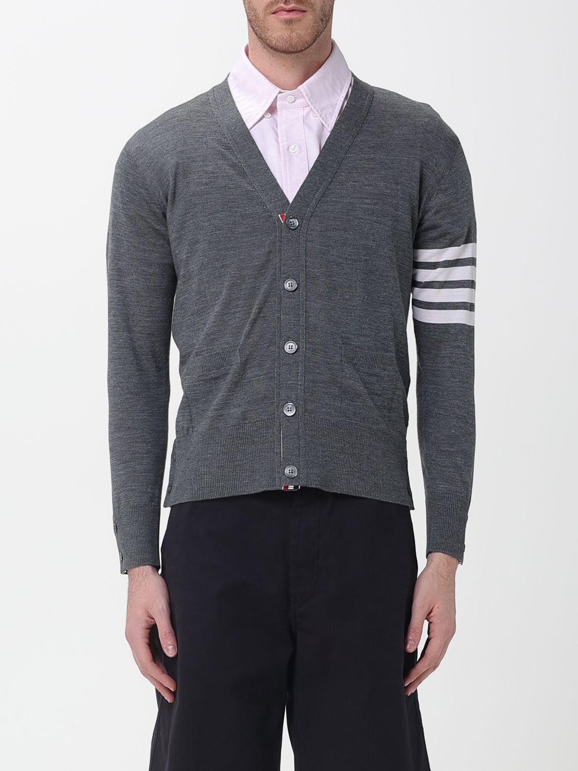 THOM BROWNE Pullover Herren Farbe Grau