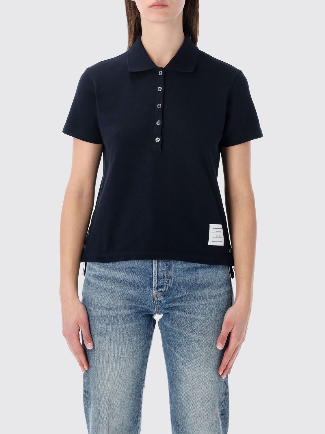 THOM BROWNE Polo Damen Farbe Blau