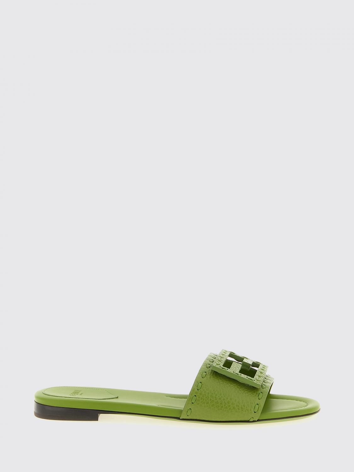 FENDI Sandalo Baguette in pelle bottalata