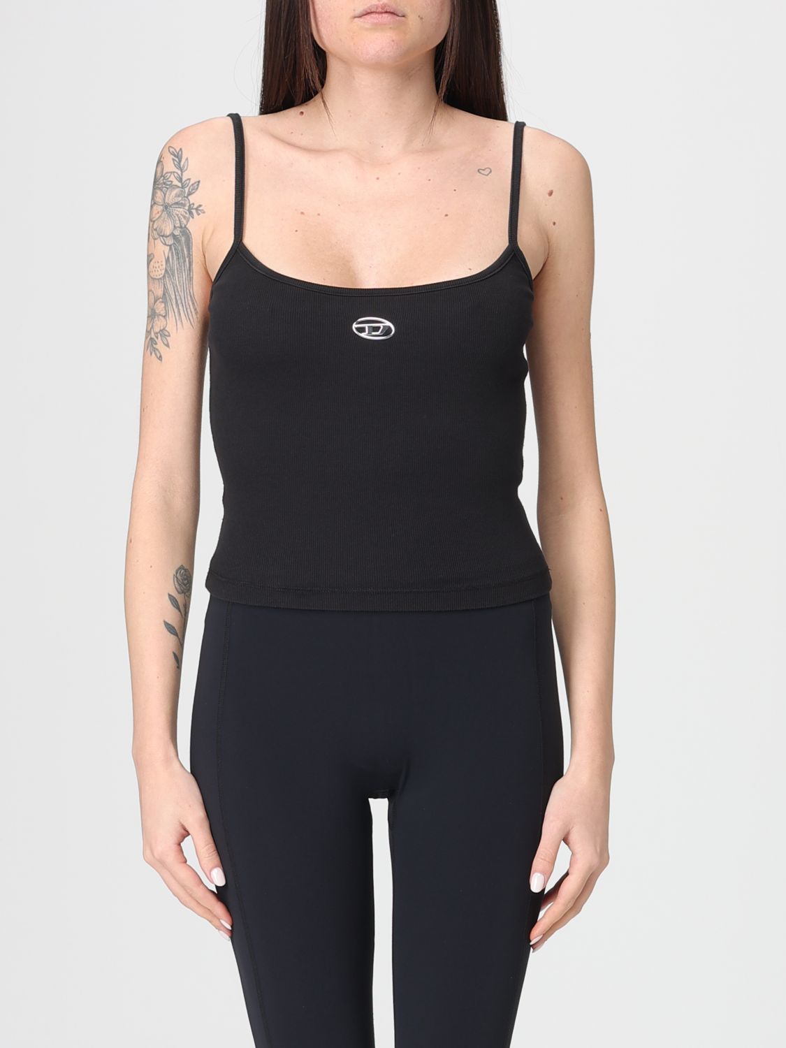 Diesel Γυναικών Μαύρο Top Woman Color