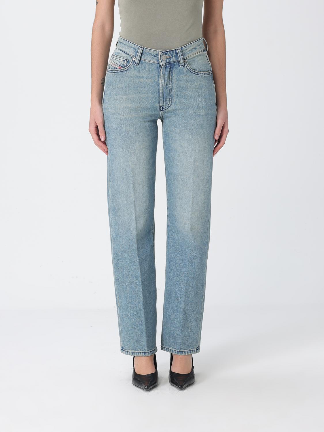 DIESEL Jeans Woman color Blue　DIESEL ジーンズ ウーマン カラー ブルー DIESEL