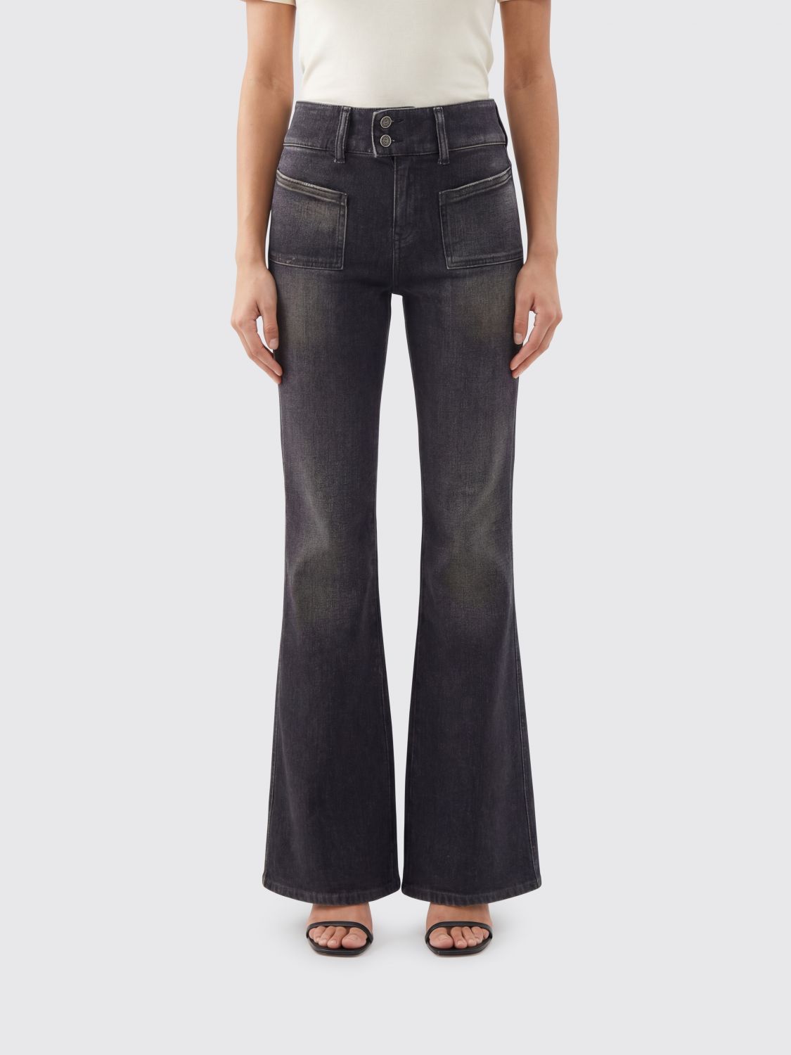 DIESEL Jeans Damen Farbe Schwarz