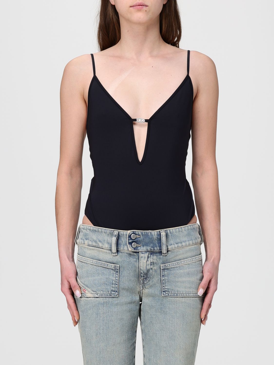 DIESEL Top Damen Farbe Schwarz