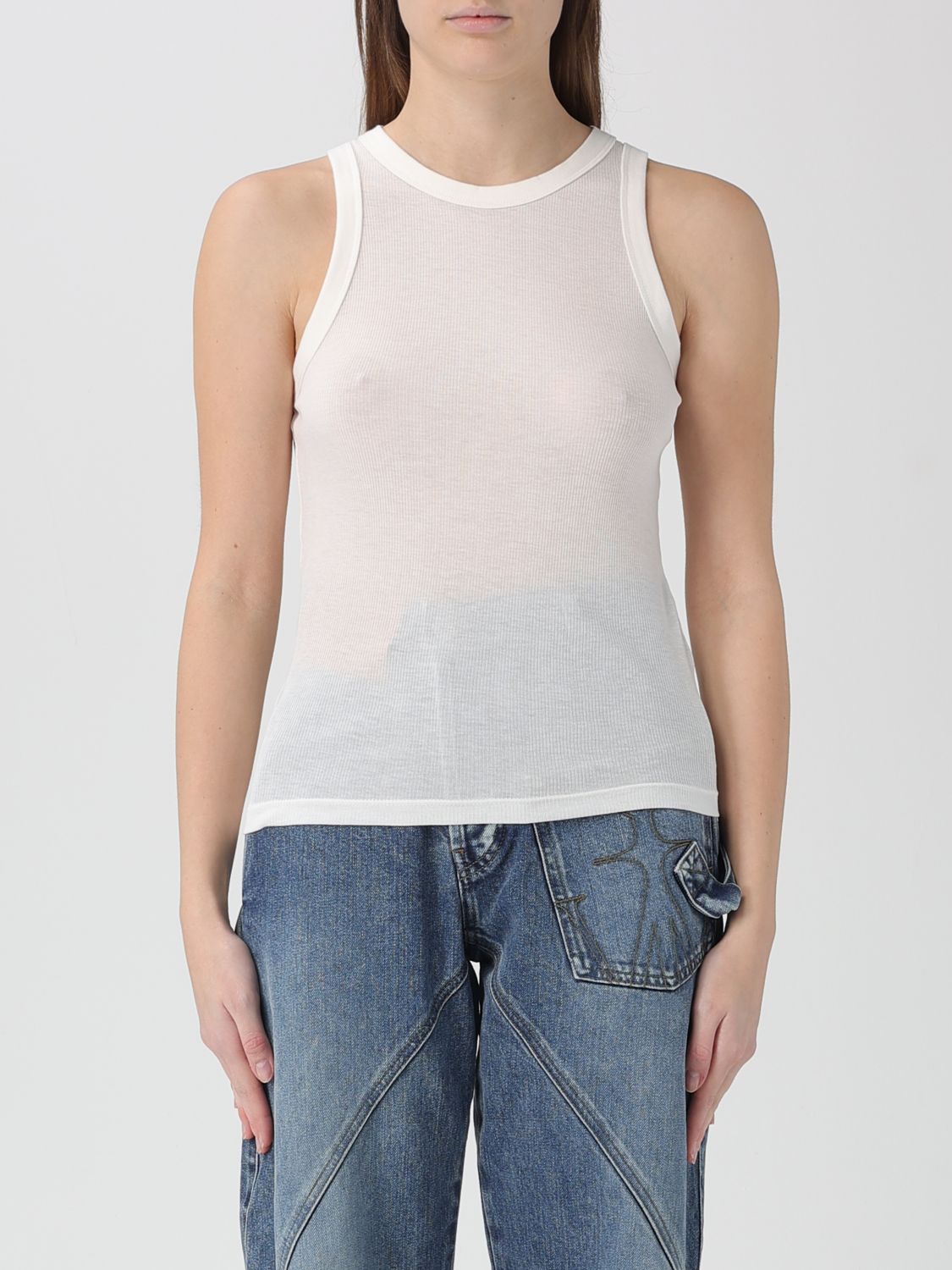 JW ANDERSON Top Woman color White　JW ANDERSON トップ ウーマン カラー ホワイト JW