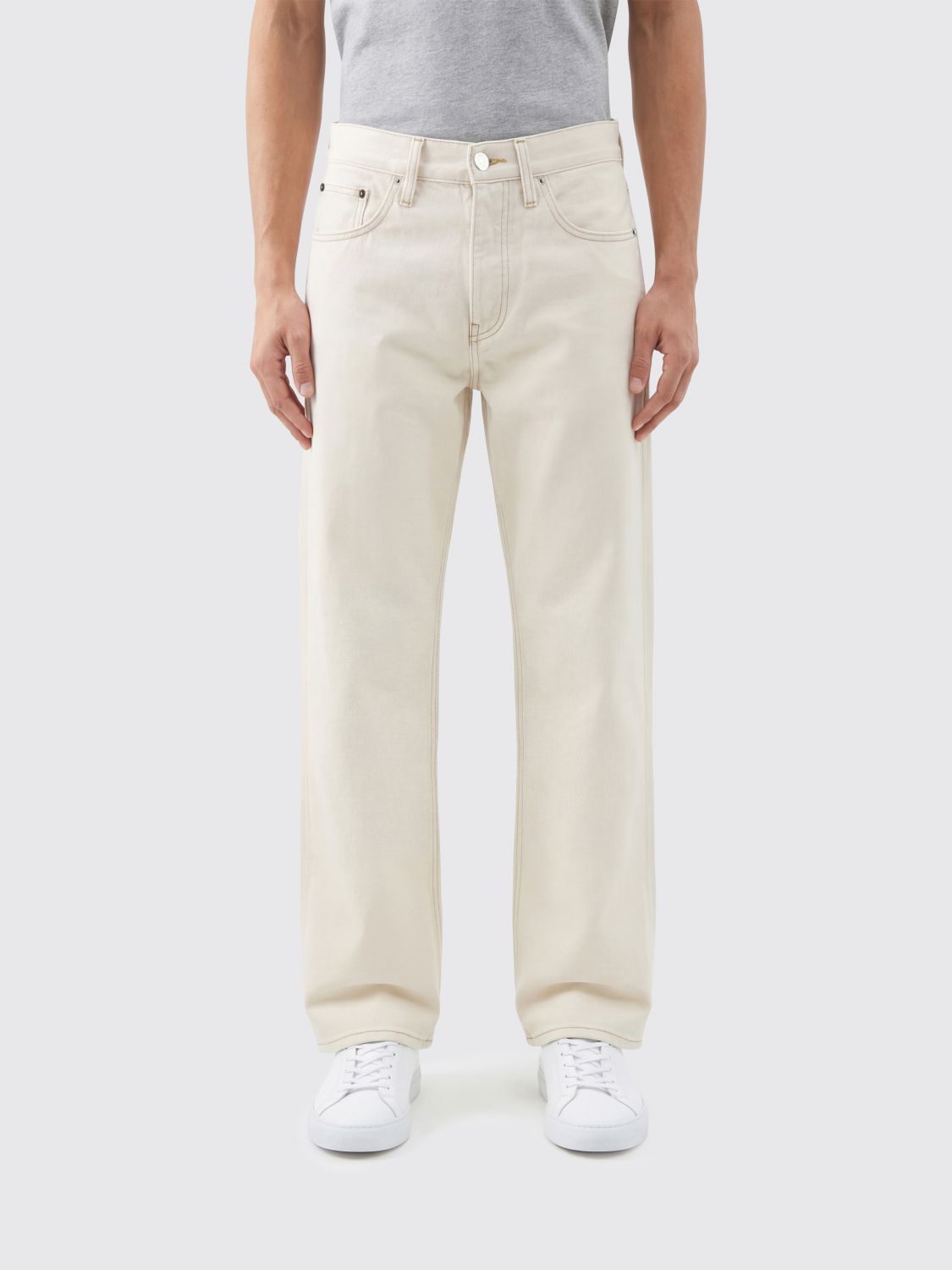 SUNFLOWER Jeans Men color Ecru