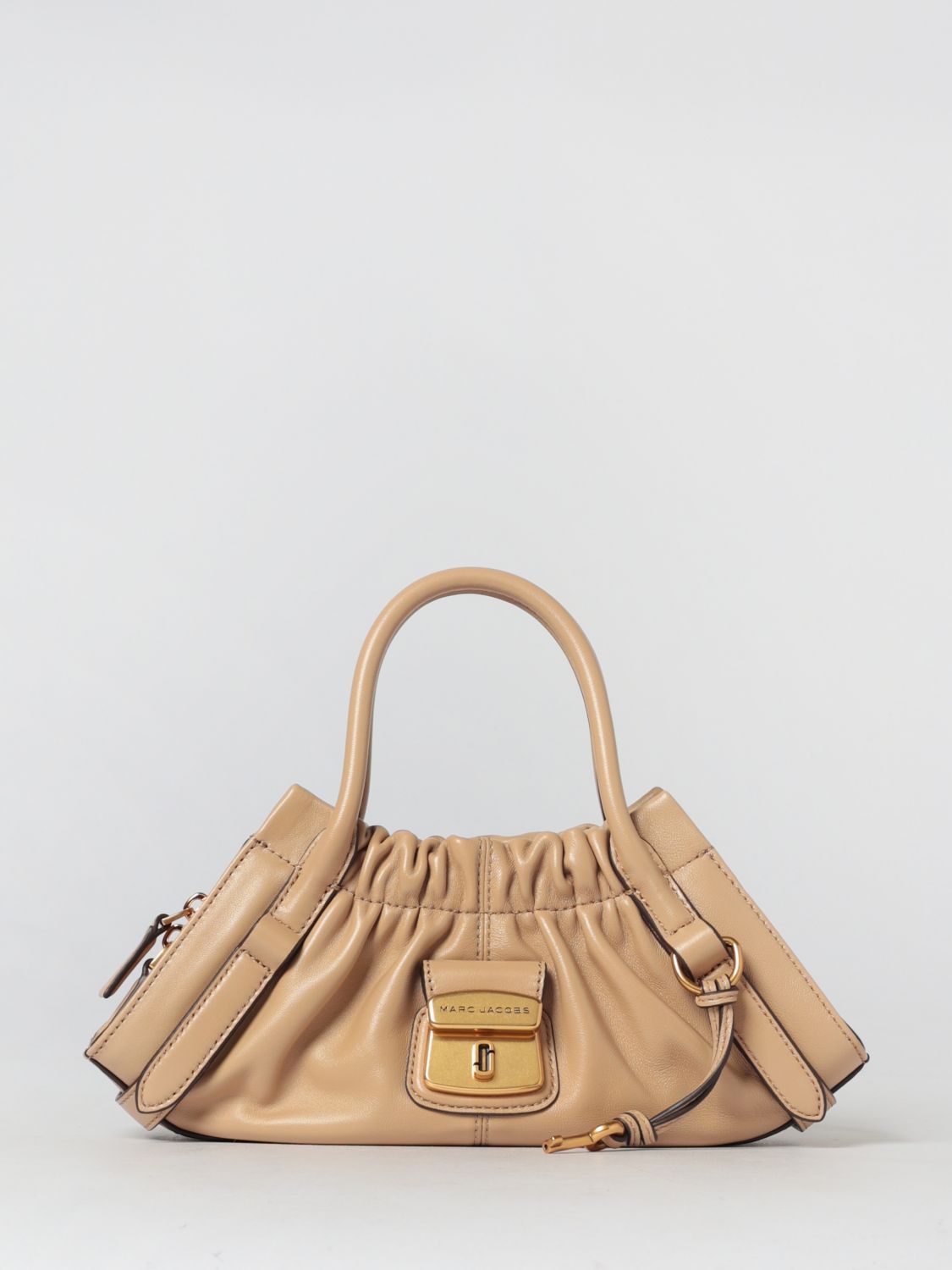 MARC JACOBS Handbag Woman color Camel　MARC JACOBS マークジェイコブス ハンドバッグ レディース カラー キャメル MARC