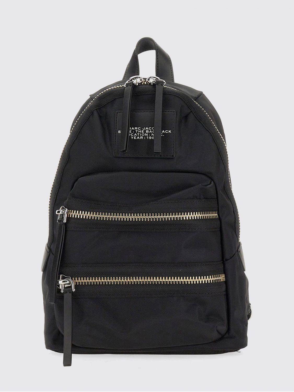 MARC JACOBS Backpack Woman color Black　MARC JACOBS バックパック ウーマン カラー ブラック MARC