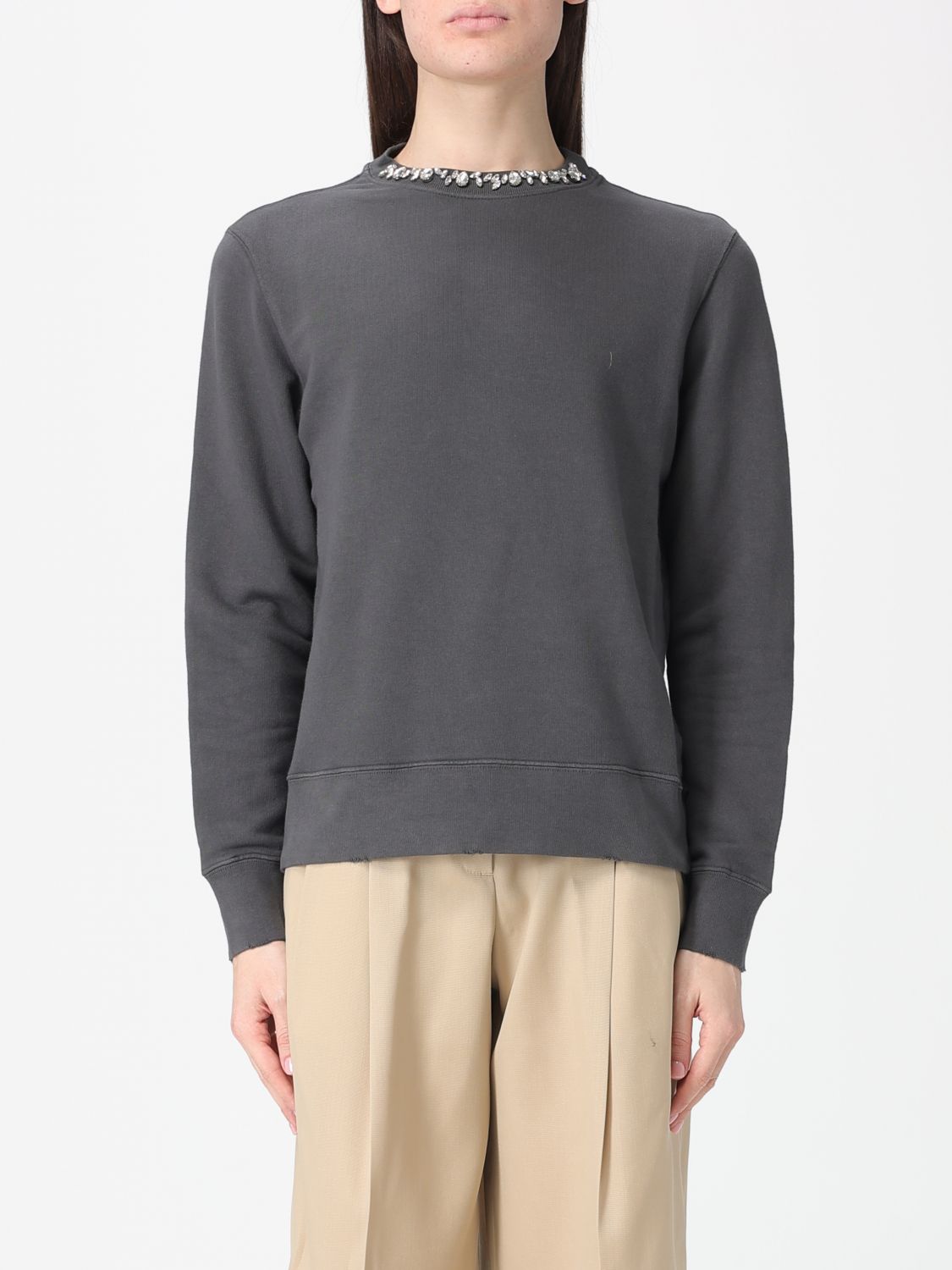 GOLDEN GOOSE Sweatshirt Damen Farbe Grau