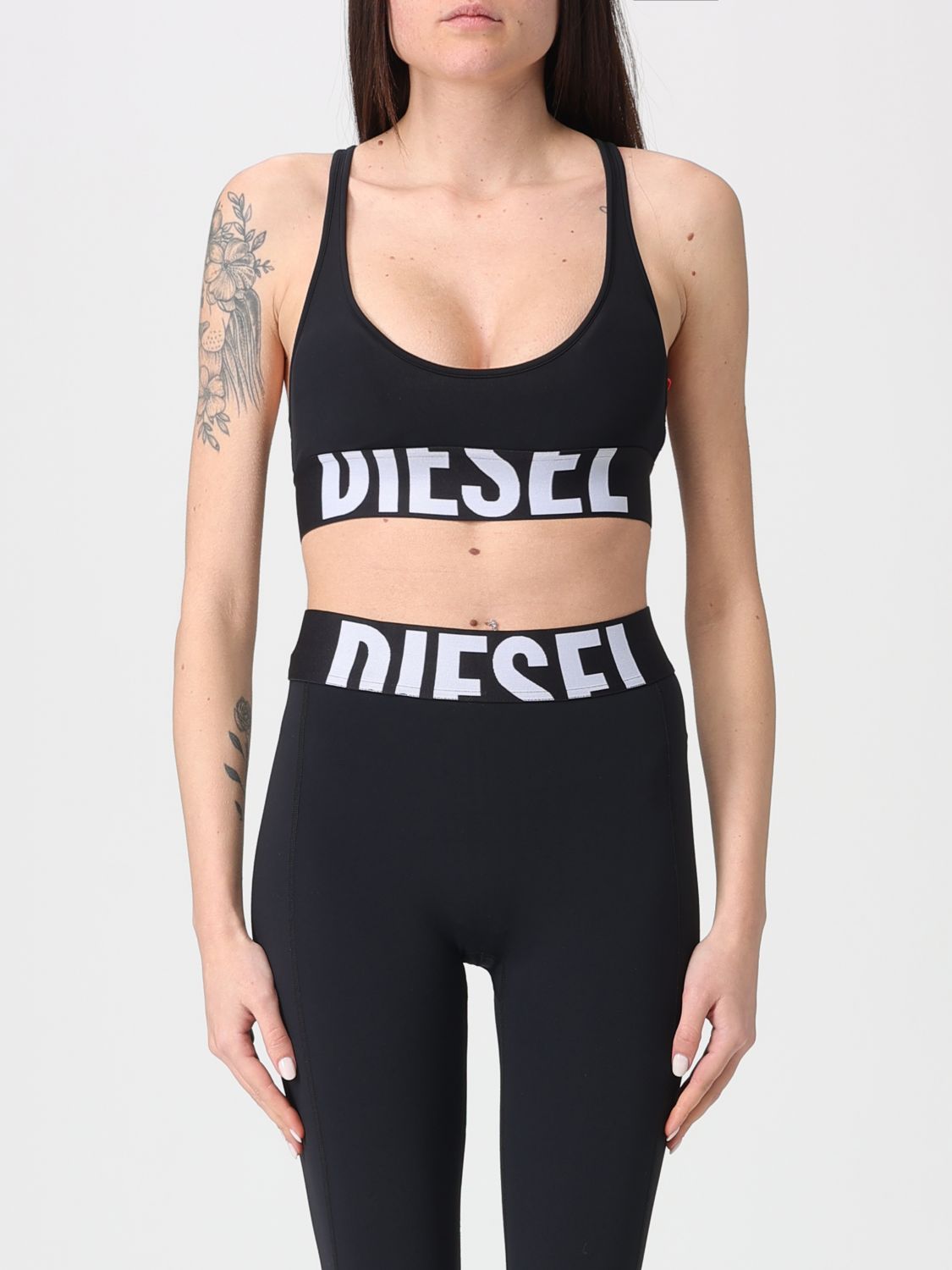 DIESEL Top Damen Farbe Schwarz