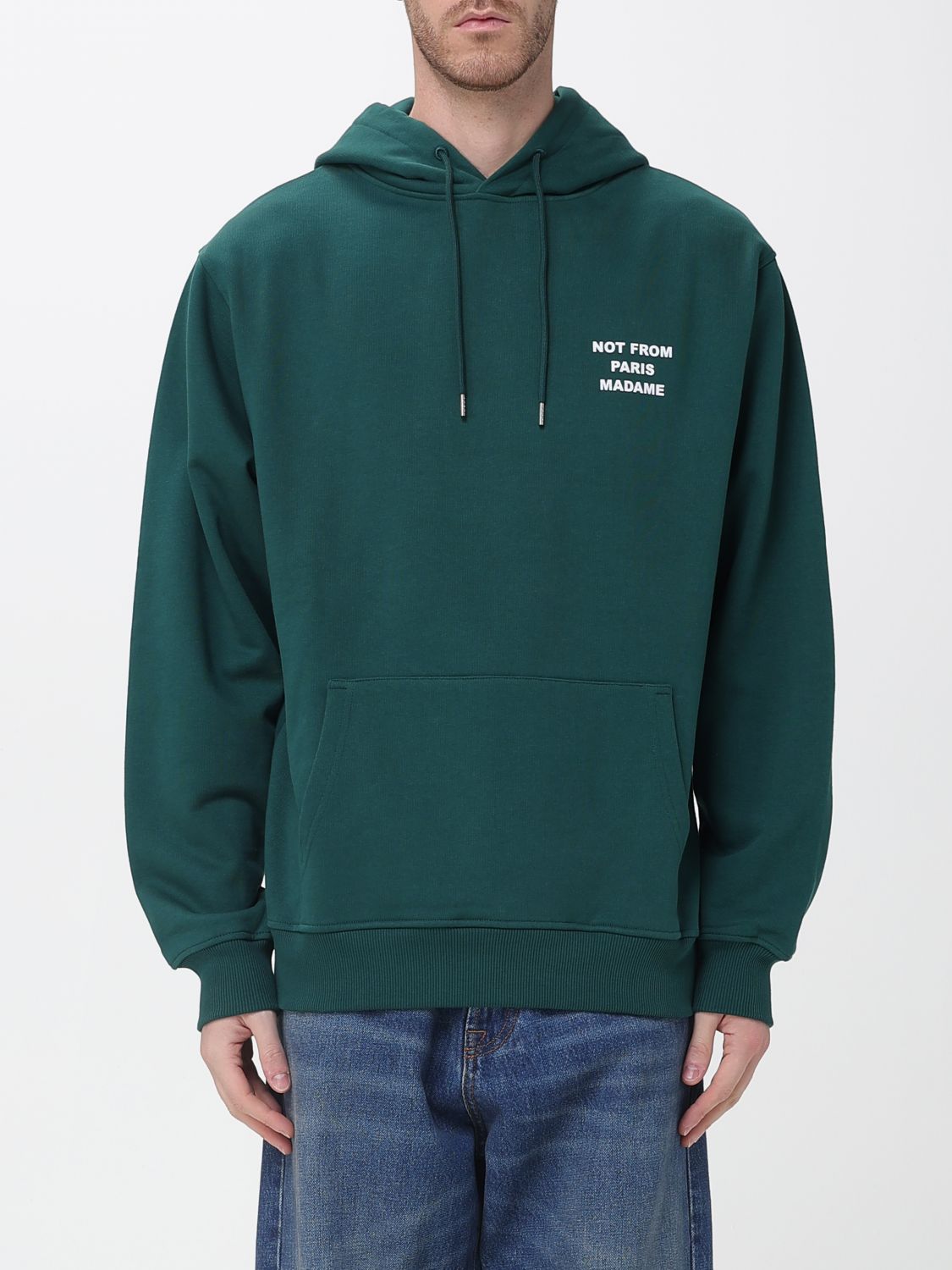 DRÔLE DE MONSIEUR Sweatshirt Herren Farbe Grün