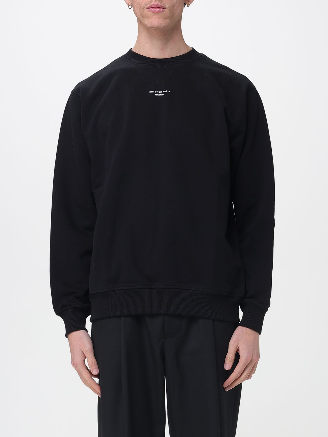 DRÔLE DE MONSIEUR Sweatshirt Herren Farbe Schwarz