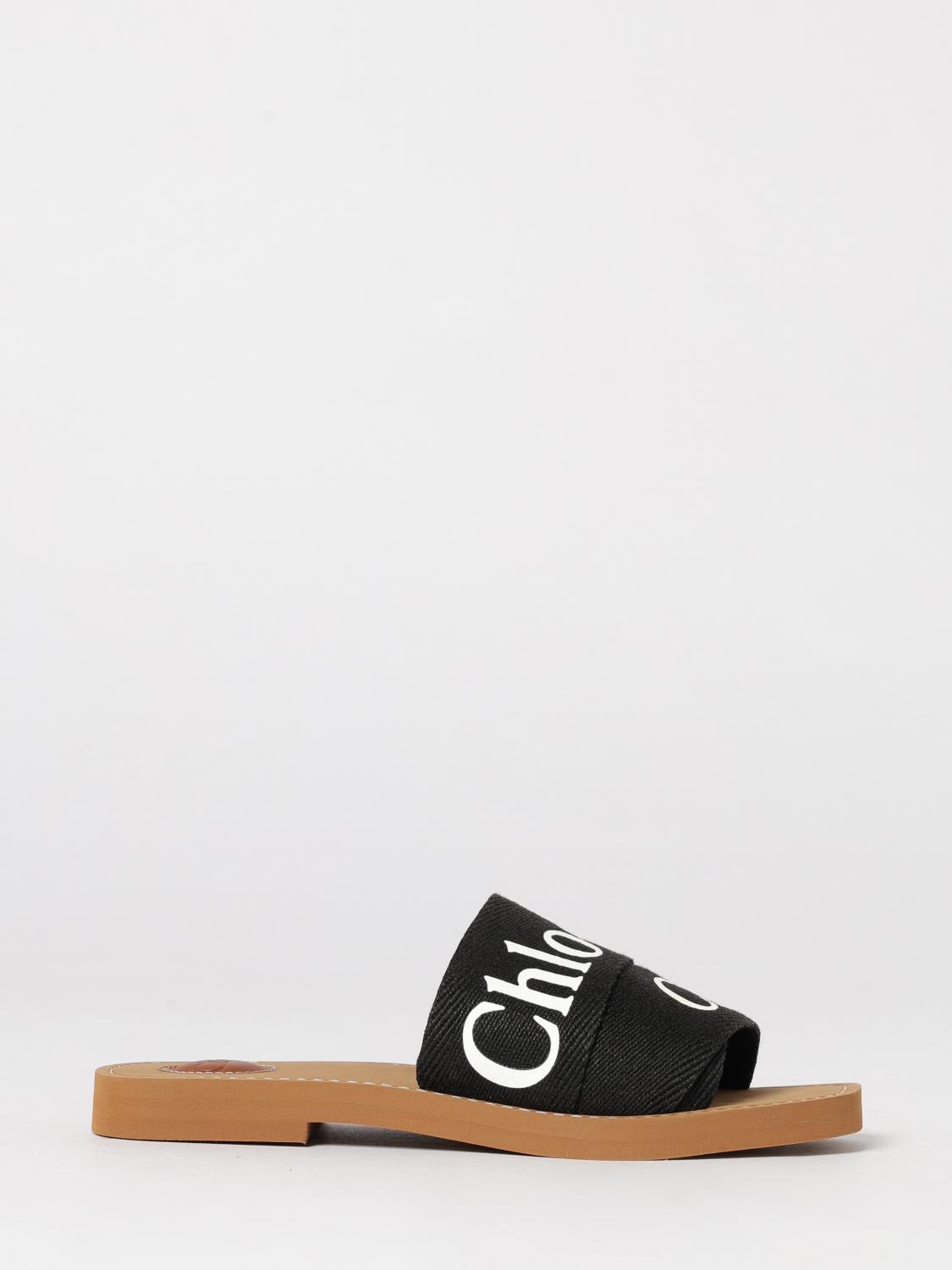 CHLOÉ Heeled Sandal Woman color Black