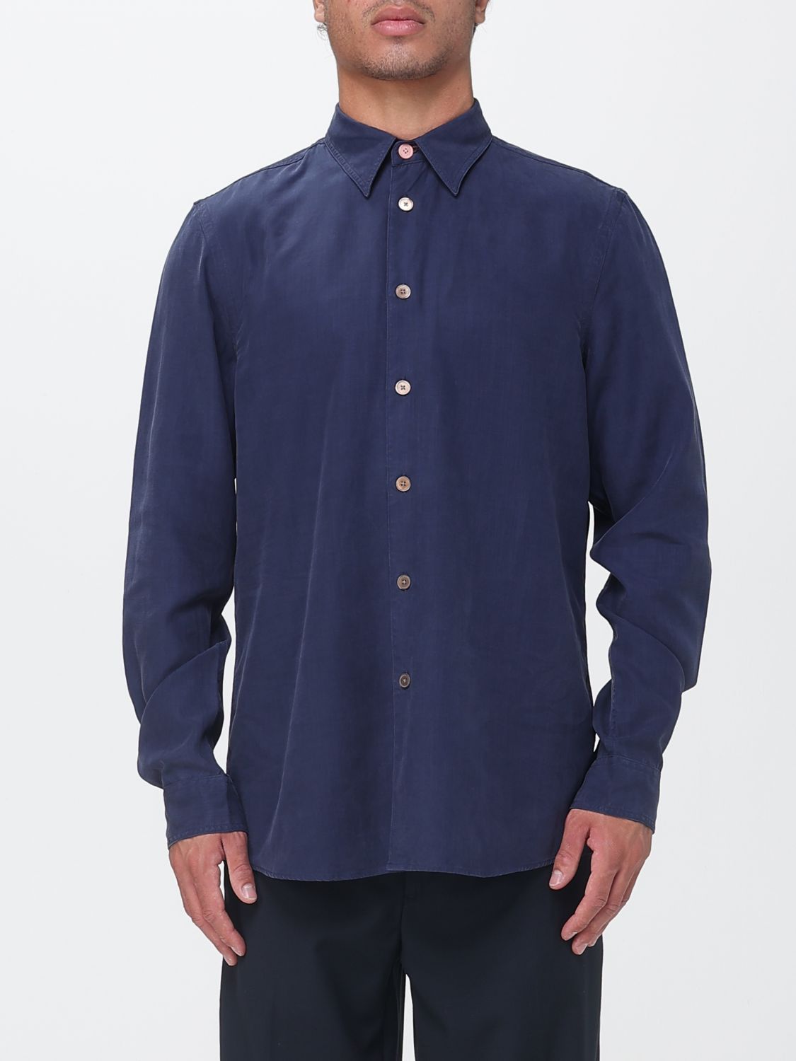 PS PAUL SMITH Shirt Men color Blue