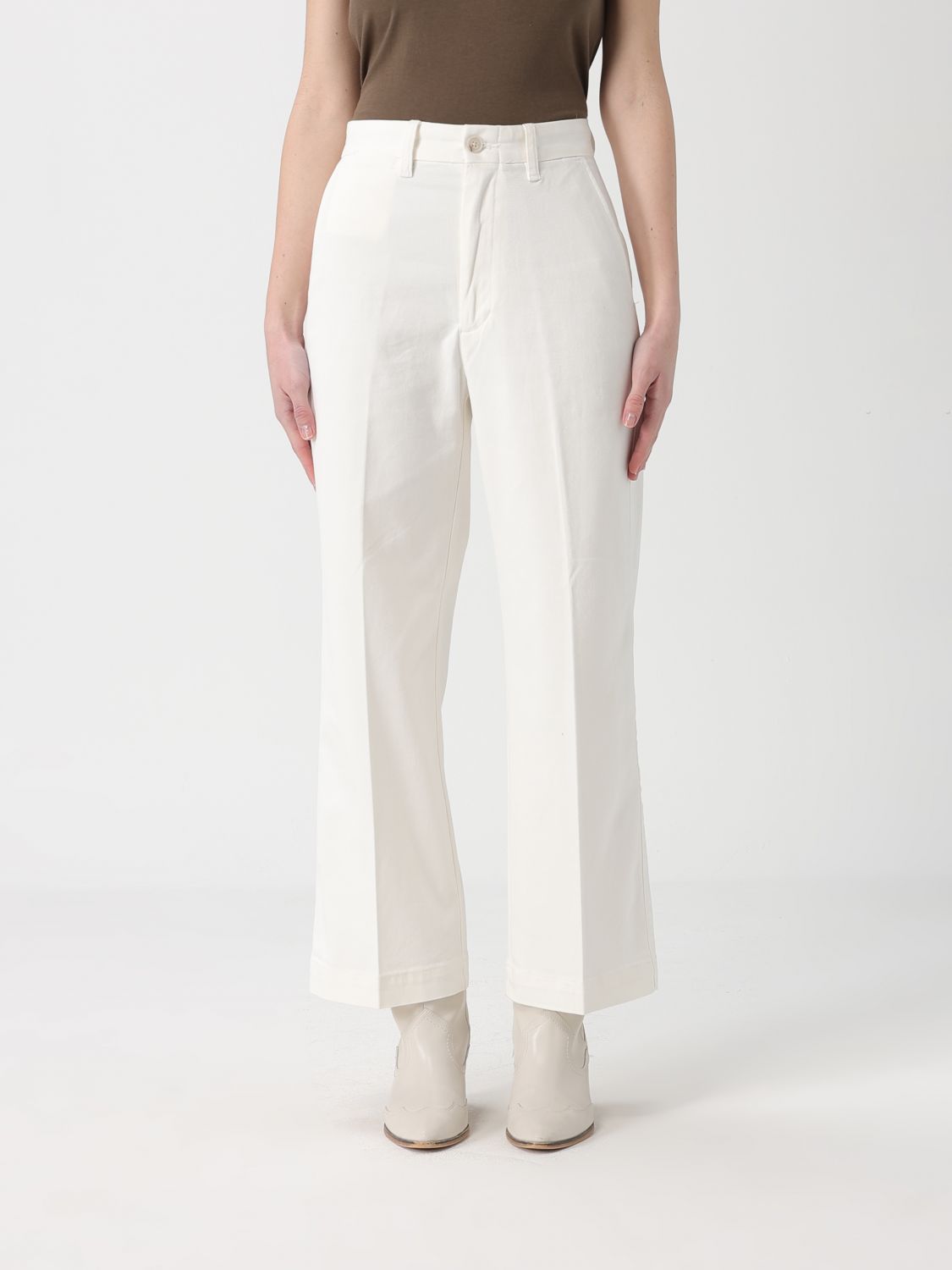 POLO RALPH LAUREN Hose Damen Farbe Weiß