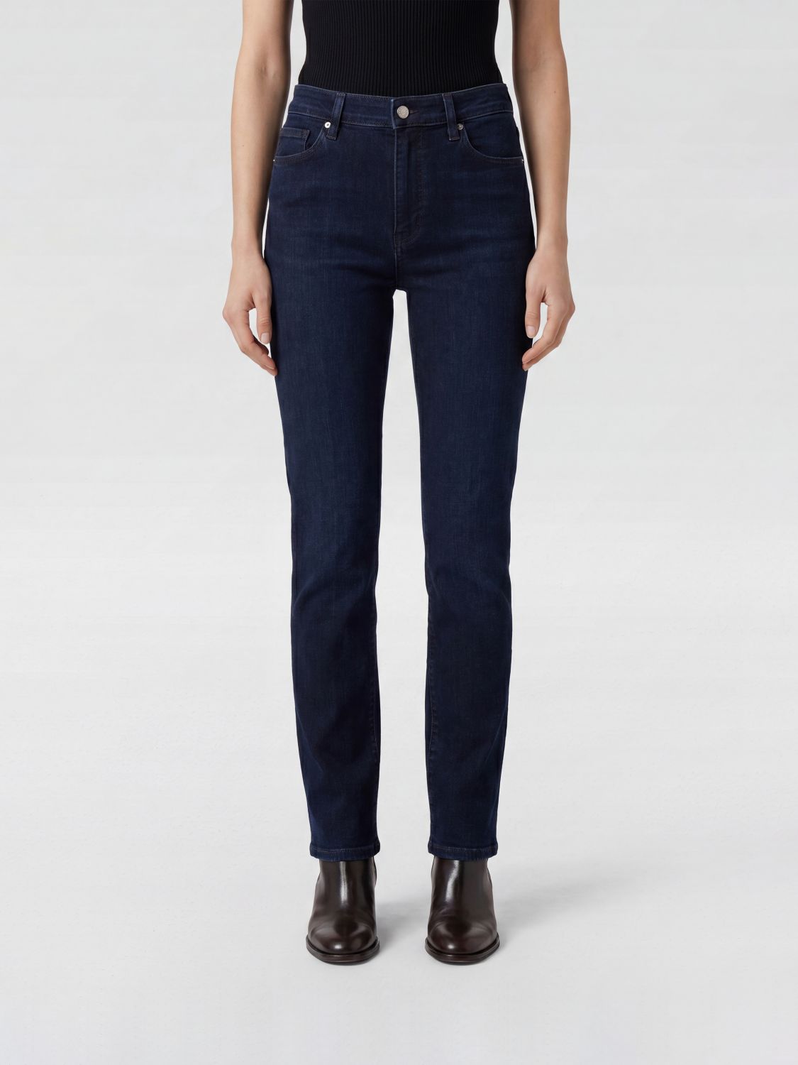 FRAME Jeans regular fit in denim di cotone