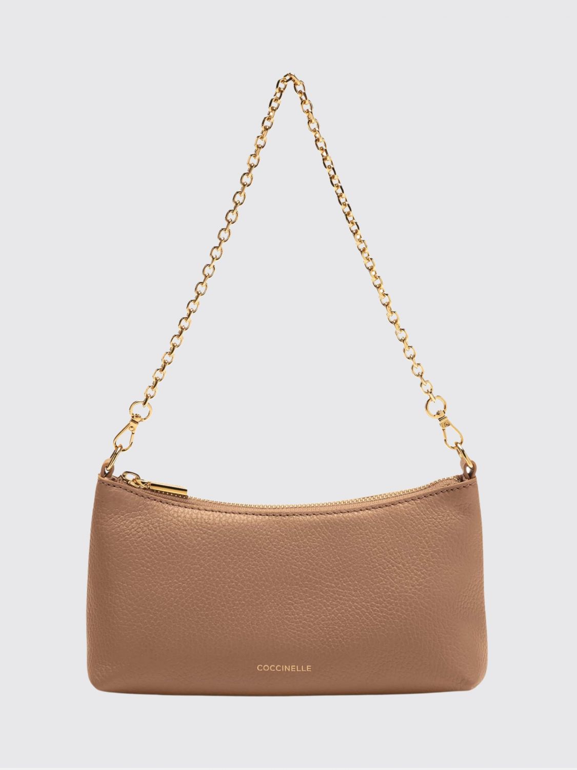 Borsa Aura Mini Coccinelle in pelle a grana